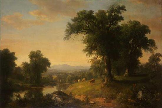 Asher Brown Durand A Pastoral Scene